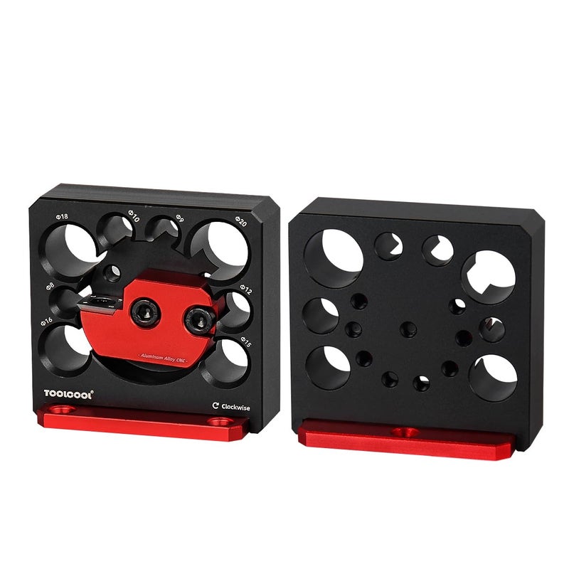 Tocool Electric Drill Carbide Inserts Dowel Maker High Speed Dowel Cutter Plate (Metric 8 Holes) - Image 2